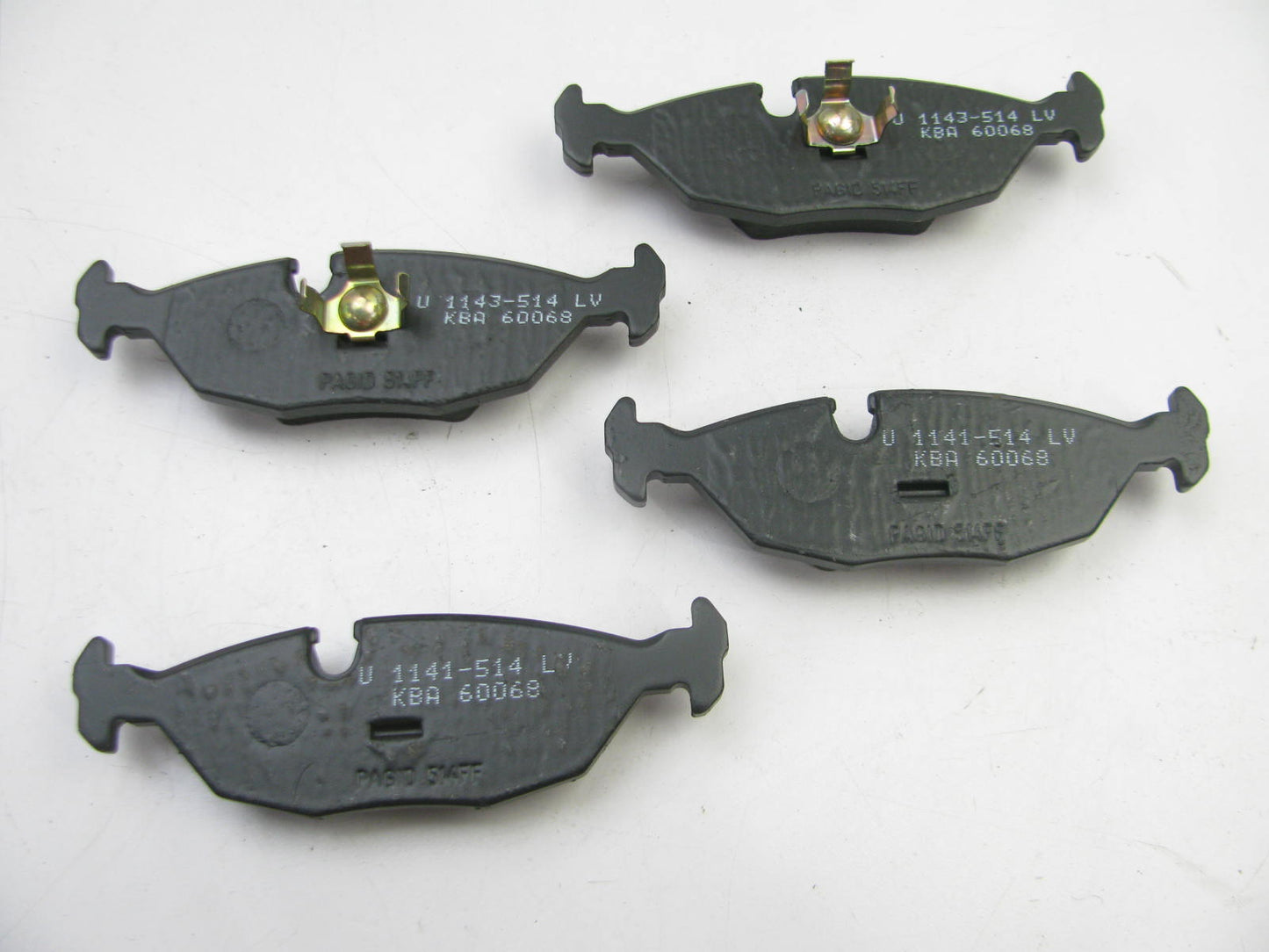 Pagid T0412 Rear Disc Brake Pads - Semi-Metallic