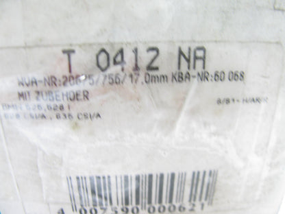 Pagid T0412 Rear Disc Brake Pads - Semi-Metallic