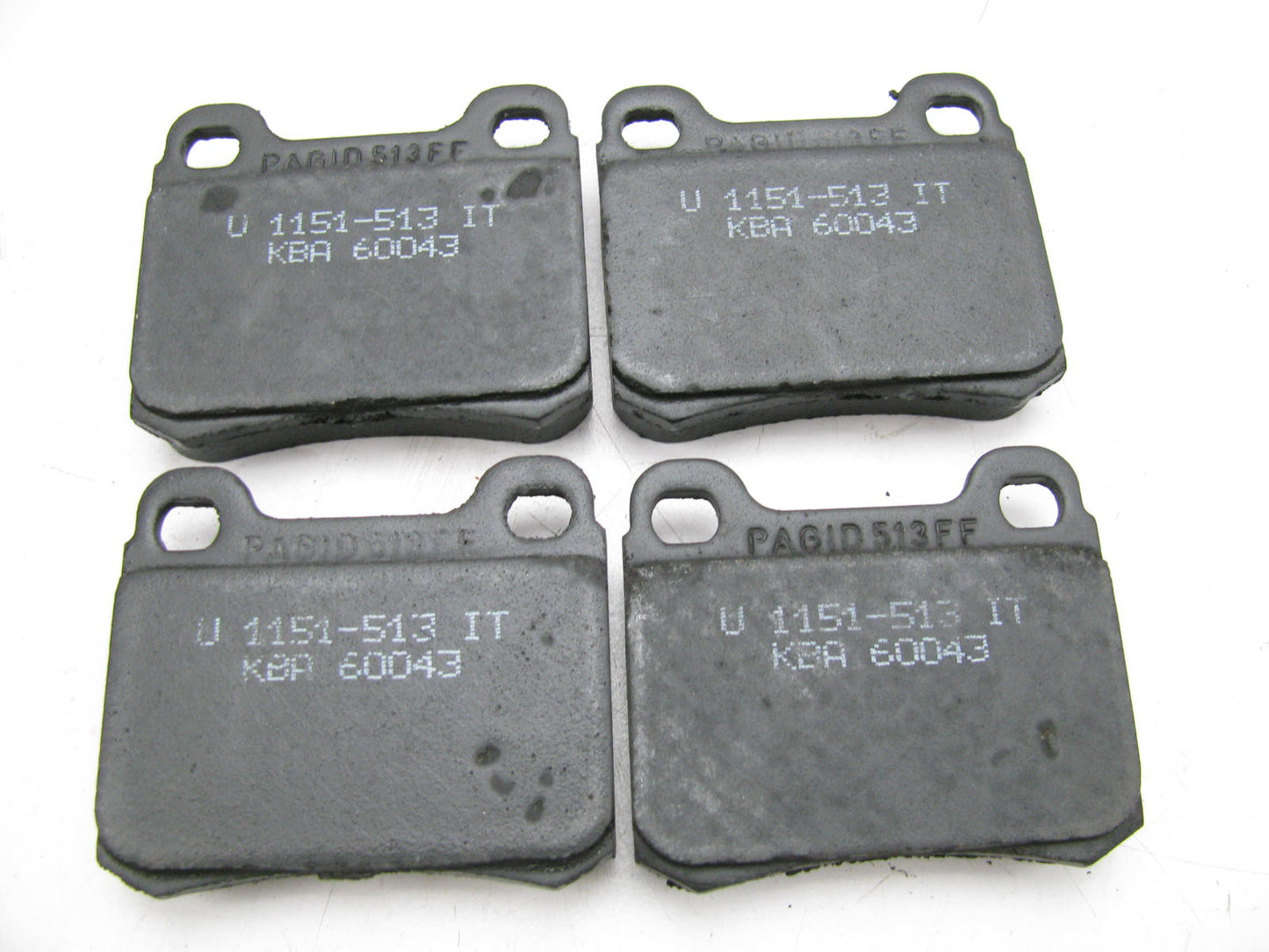 Pagid T1004 NA Rear Brake Pad Set For Mercedes C220 300E 190D