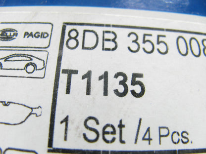 Pagid T1135 Front Disc Brake Pad Set