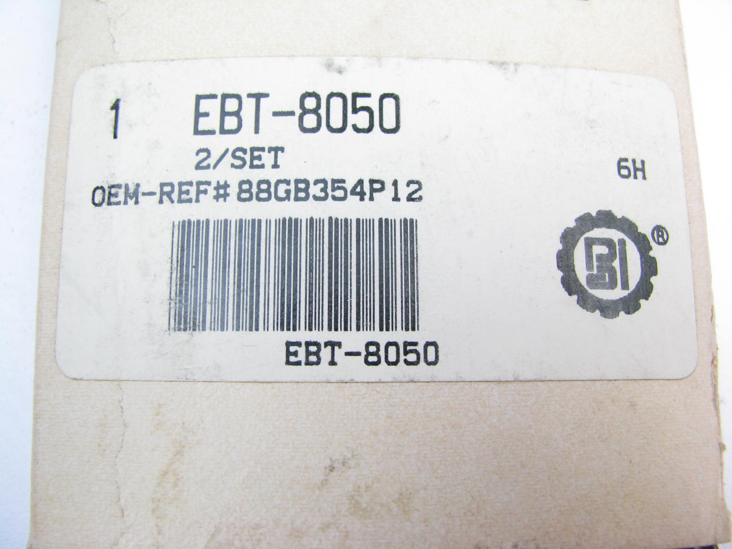 (2) PAI EBT-8050 High Capacity Accessory Drive Belt