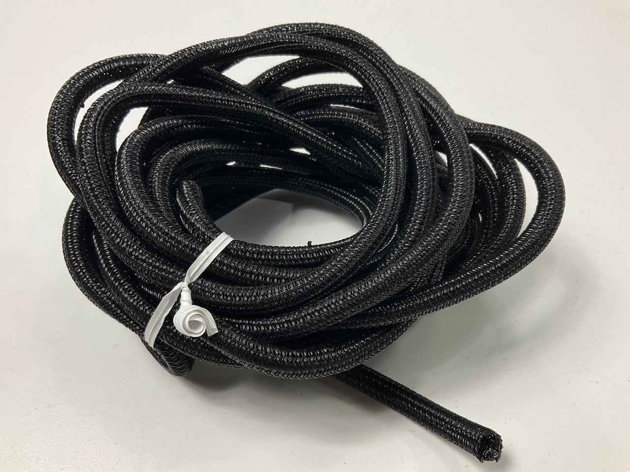 Painless 70901 20 Feet, 1/4'' Split Braided Wire Loom Sleeve Protective Sleeving