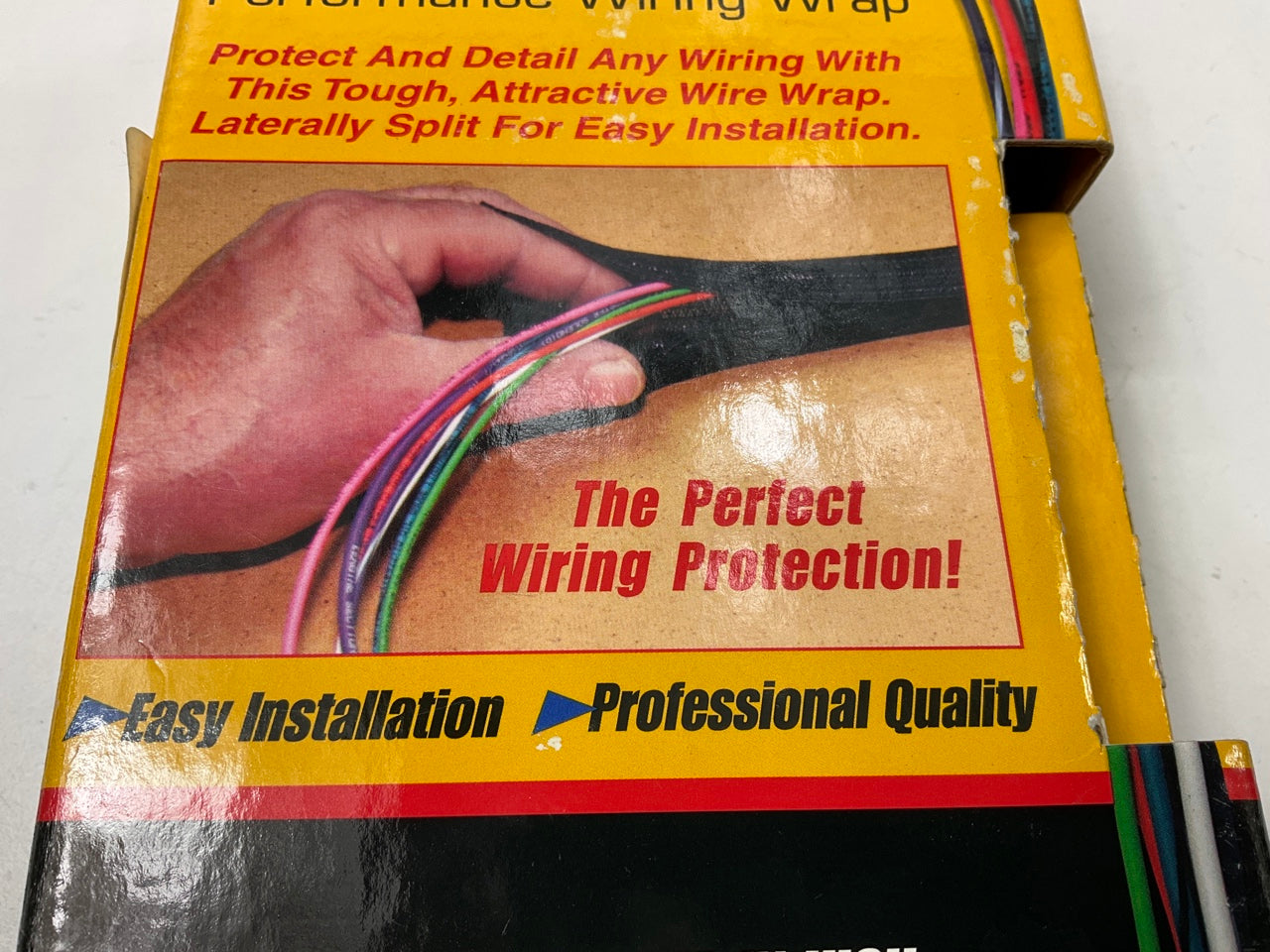 Painless 70901 20 Feet, 1/4'' Split Braided Wire Loom Sleeve Protective Sleeving