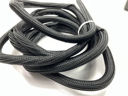 Painless Wiring 70902 PowerBraid Split Sleeving, Black Nylon, 1/2'', 10 Feet