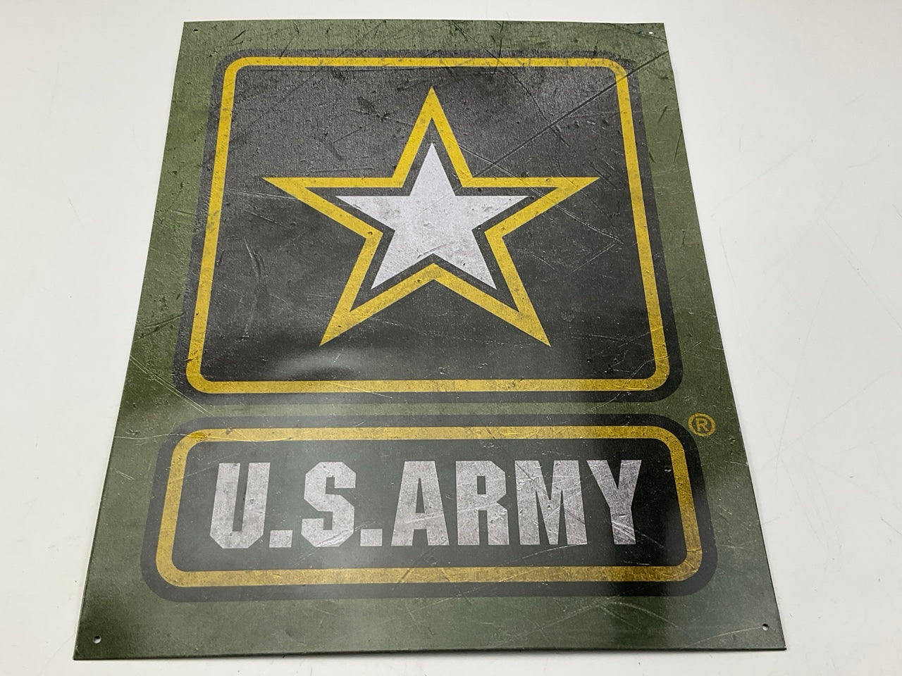 Officially Licensed U.S. ARMY Metal Sign 16'' X 12 1/2'', Garage, Man Cave Sign
