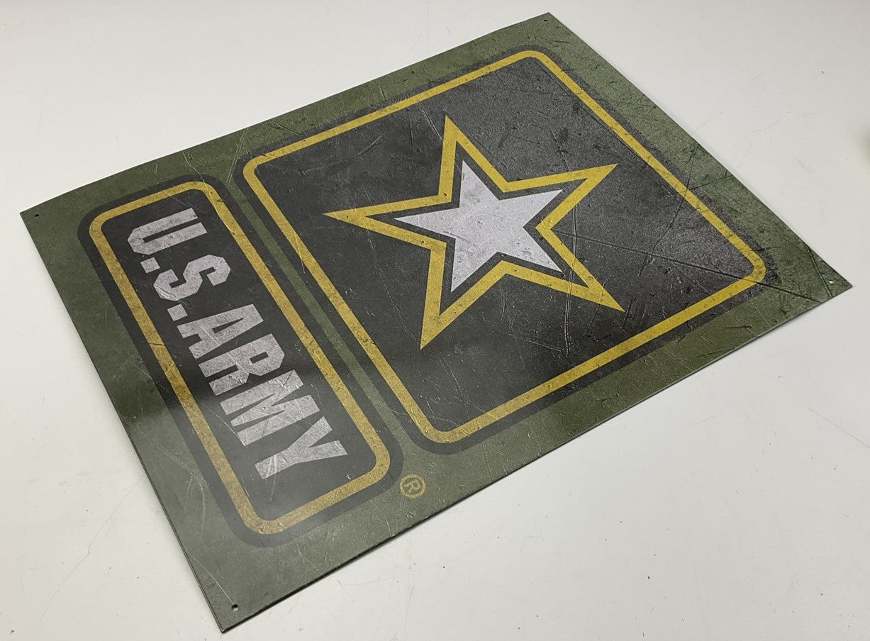 Officially Licensed U.S. ARMY Metal Sign 16'' X 12 1/2'', Garage, Man Cave Sign
