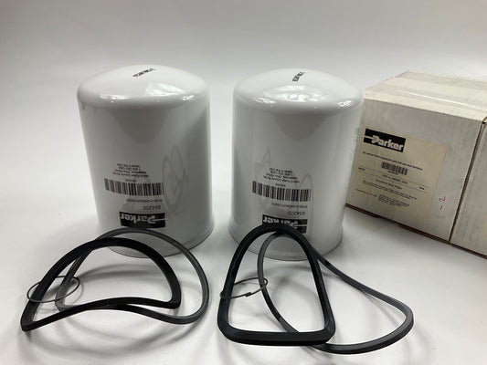 (2) Parker 934200 Hydraulic Filter Replaces V0211B1R03 9327081 FA57CC10