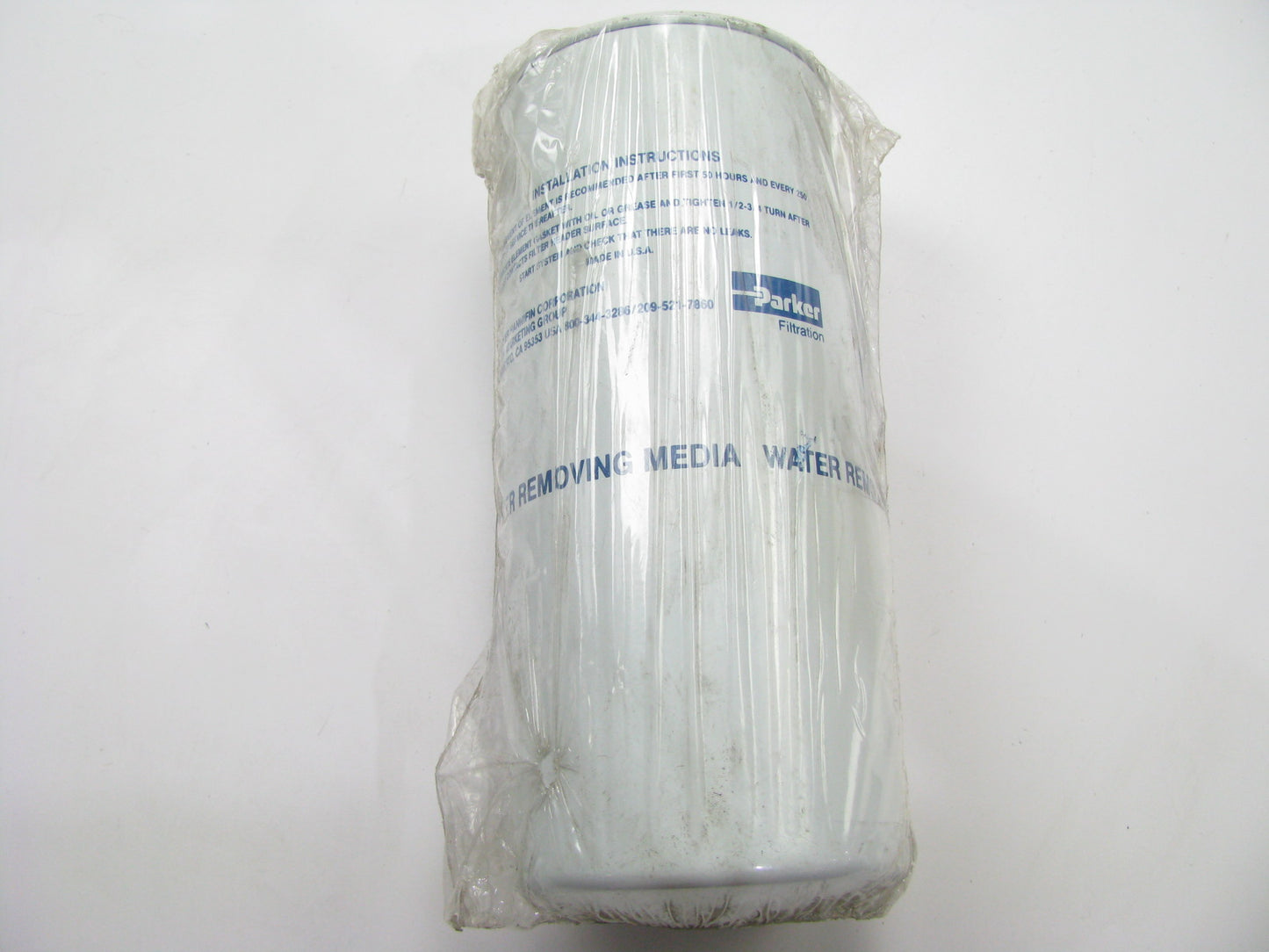 Parker HDAHW3810 Water Absorbing Hydraulic Filter, 10 Micron 1''-12 Thread, 455ml