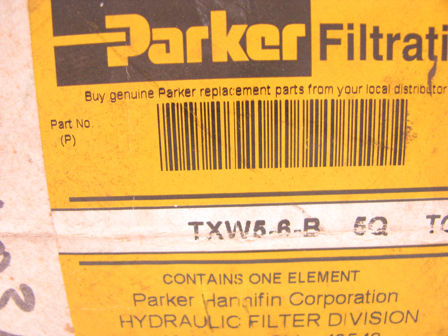 Parker TXW5-6-B Hydraulic Filter TXW56B