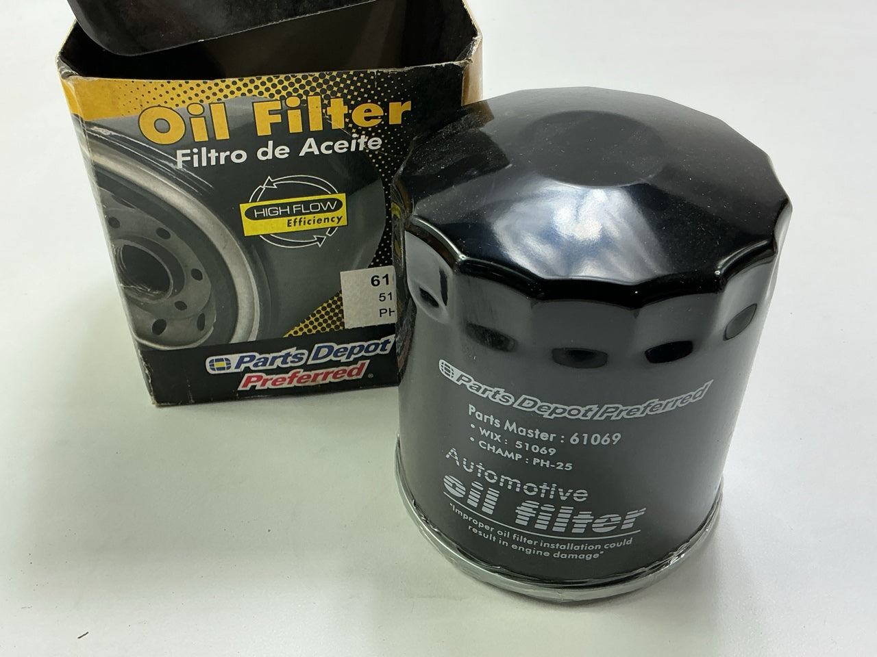 Parts Depot 61069 Engine Oil Filter