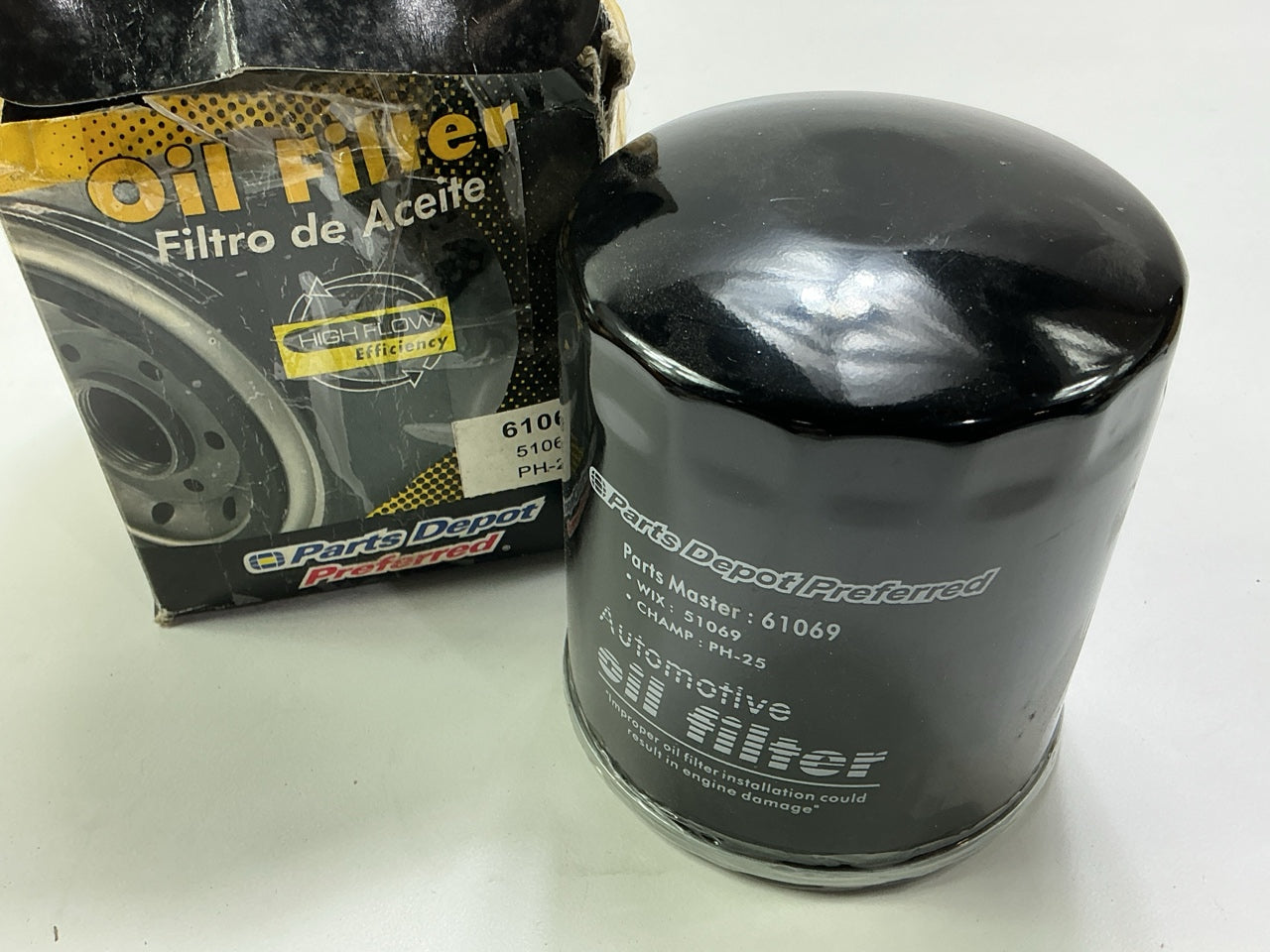 Parts Depot 61069 Engine Oil Filter