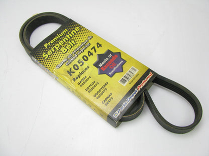 Parts Depot K050474 Serpentine Belt - 0.69'' X 48.00'' - 5 Ribs
