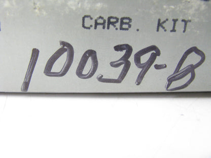 Parts Master 10039B Carburetor Rebuild Kit For Carter 4-BBL WCFB