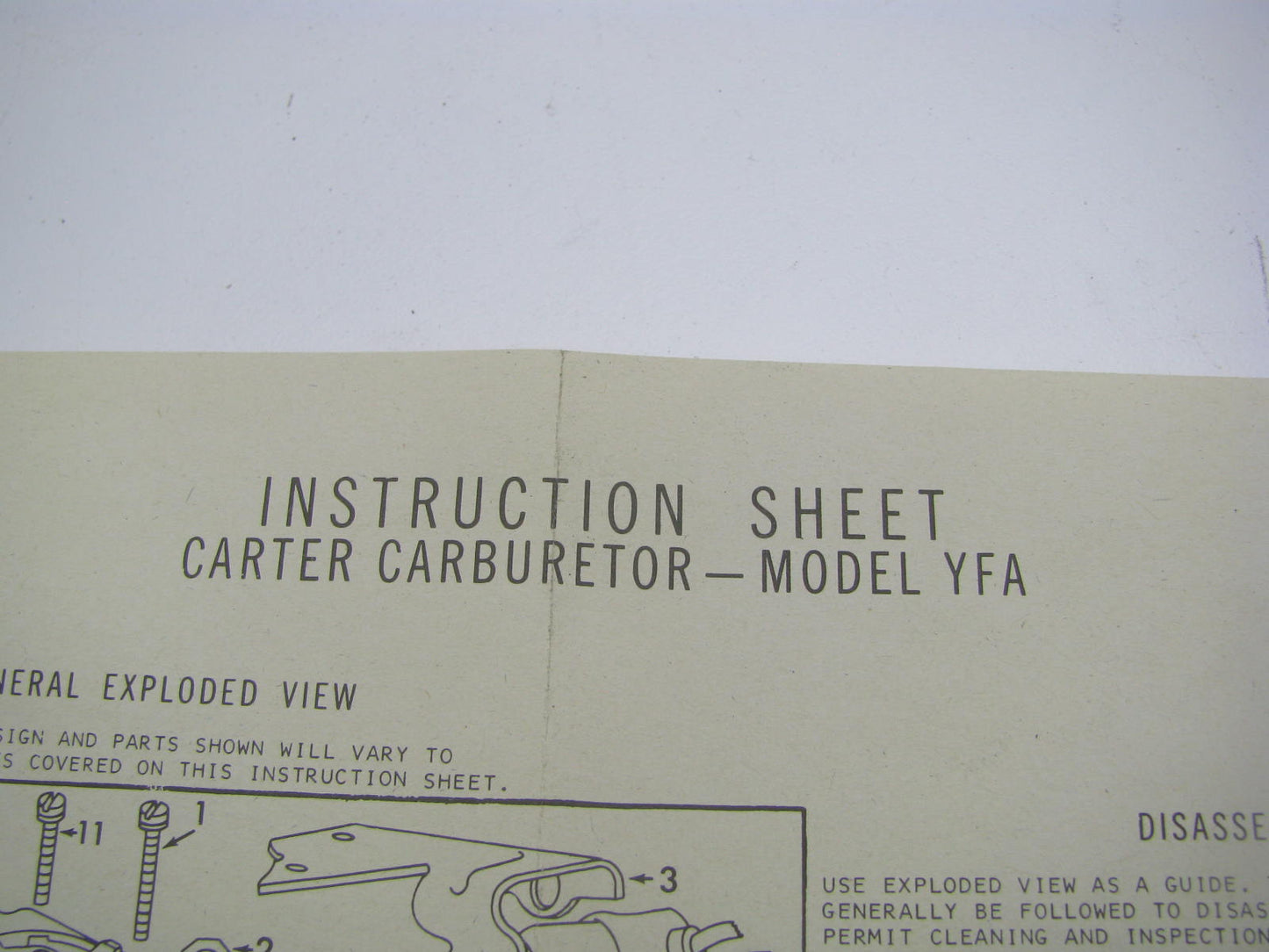 Parts Master 10467 Carburetor Rebuild Kit For 1975-1977 Ford Carter 1-BBL