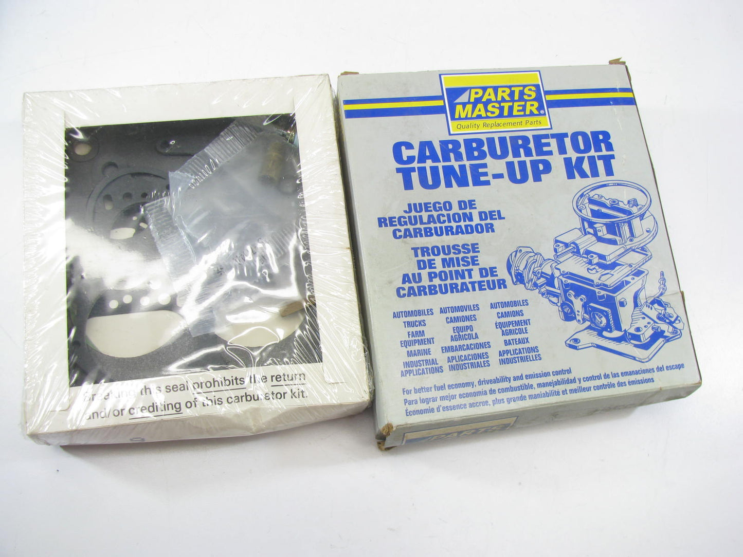 Parts Master 10584 Carburetor Rebuild Kit 1977 Buick Pontiac 301 Rochester M2MC
