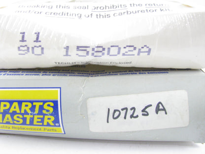 Parts Master 10725A Carburetor Rebuild Kit - ROCHESTER 1-BBL 1ME