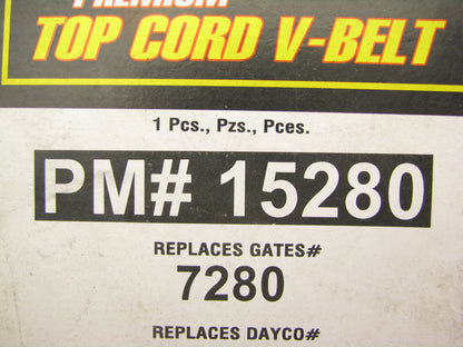 Parts Master 15280 Accessory Drive Belt - 0.44'' X 28.00'' - 36 Degree
