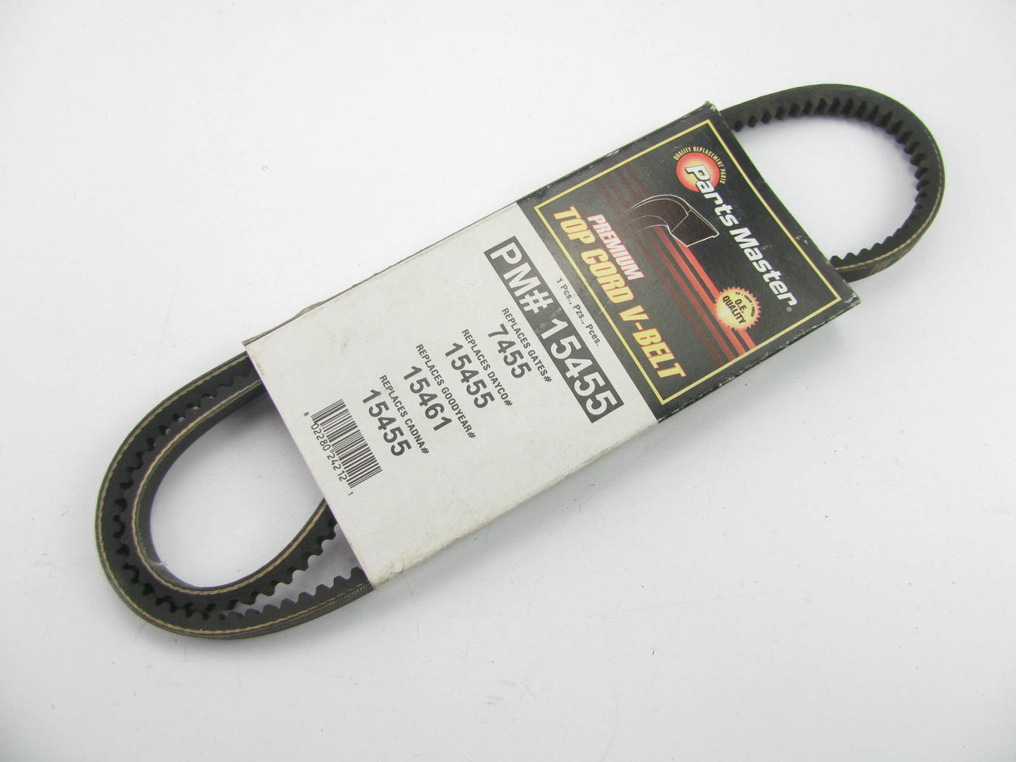 Parts Master 15455 Accessory Drive Belt - 0.44'' X 45.50'' - 36 Degree