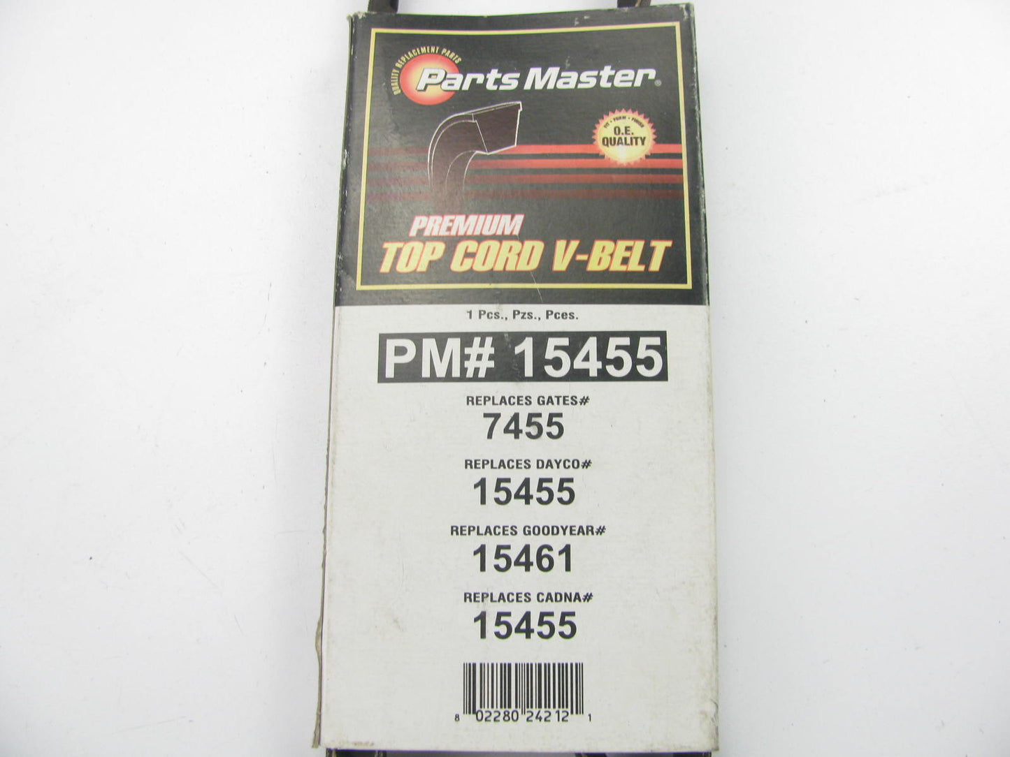 Parts Master 15455 Accessory Drive Belt - 0.44'' X 45.50'' - 36 Degree