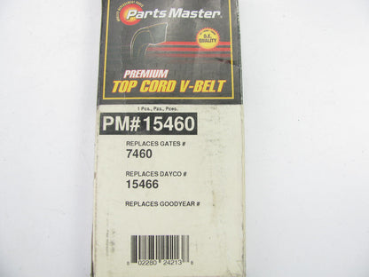 Parts Master 15460 Accessory Drive Belt - 0.44'' X 46.00'' - 36 Degree