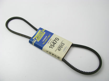 Parts Master 15470 Accessory Drive Belt - 0.44'' X 47.00 - 36 Degree