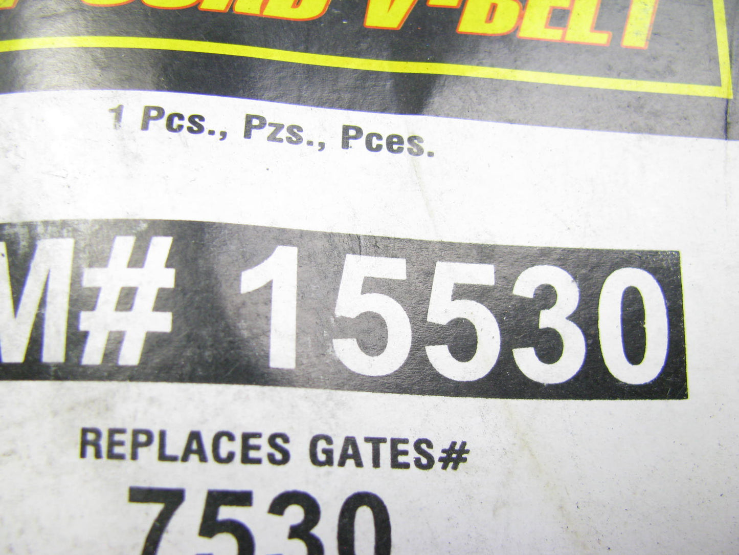 Parts Master 15530 Accessory Drive Belt - 0.44'' X 53.00'' - 36 Degree