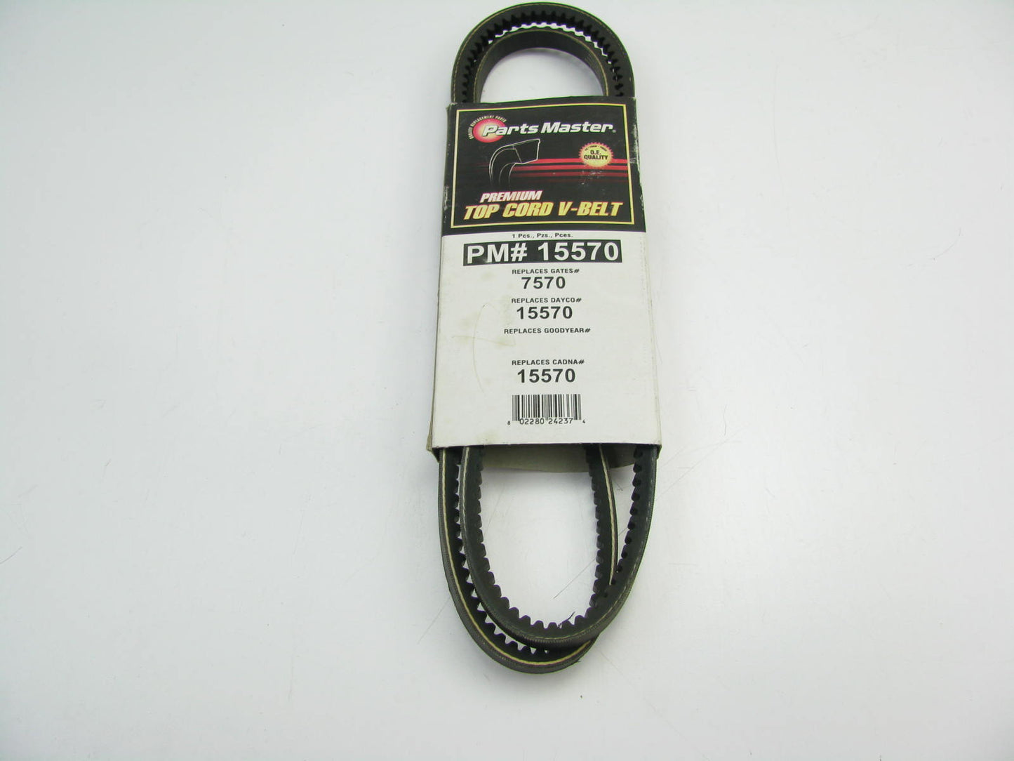 Parts Master 15570 Accessory Drive Belt - 0.44'' X 57.0'' - 36 Degree