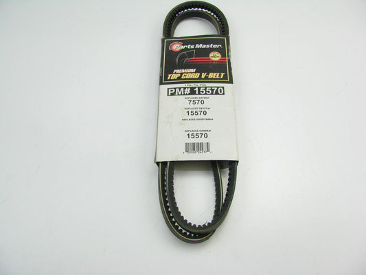 Parts Master 15570 Accessory Drive Belt - 0.44'' X 57.0'' - 36 Degree
