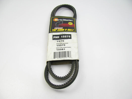 Parts Master 15575 Accessory Drive Belt - 0.44'' X 57.50'' - 36 Degree