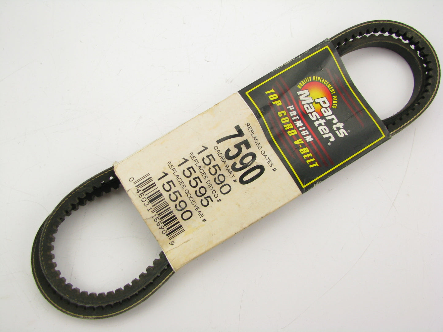 Parts Master 15595 Accessory Drive Belt - 0.44'' X 59.50'' - 36 Degree