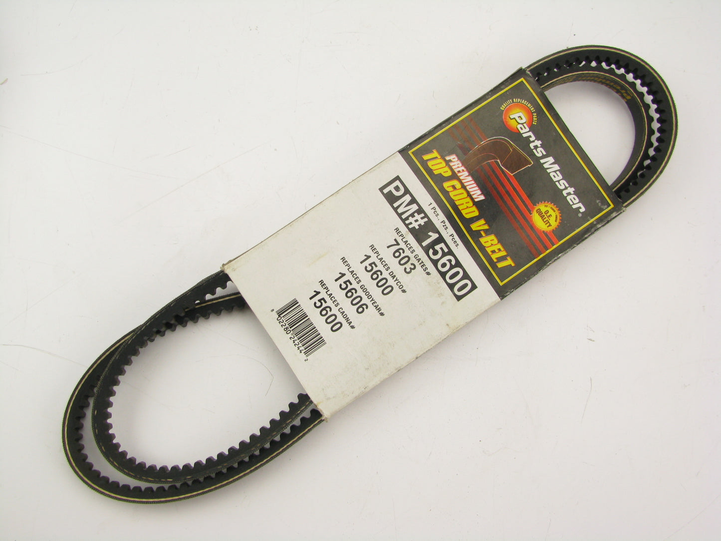 Parts Master 15600 Accessory Drive Belt - 0.44'' X 60.00'' - 36 Degree