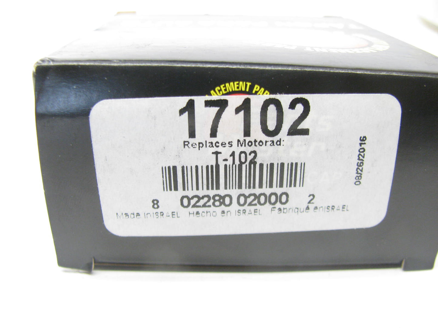 Parts Master 17102 Motorad T-102 Radiator Cap 7 PSI For 2-11/16'' ID Neck