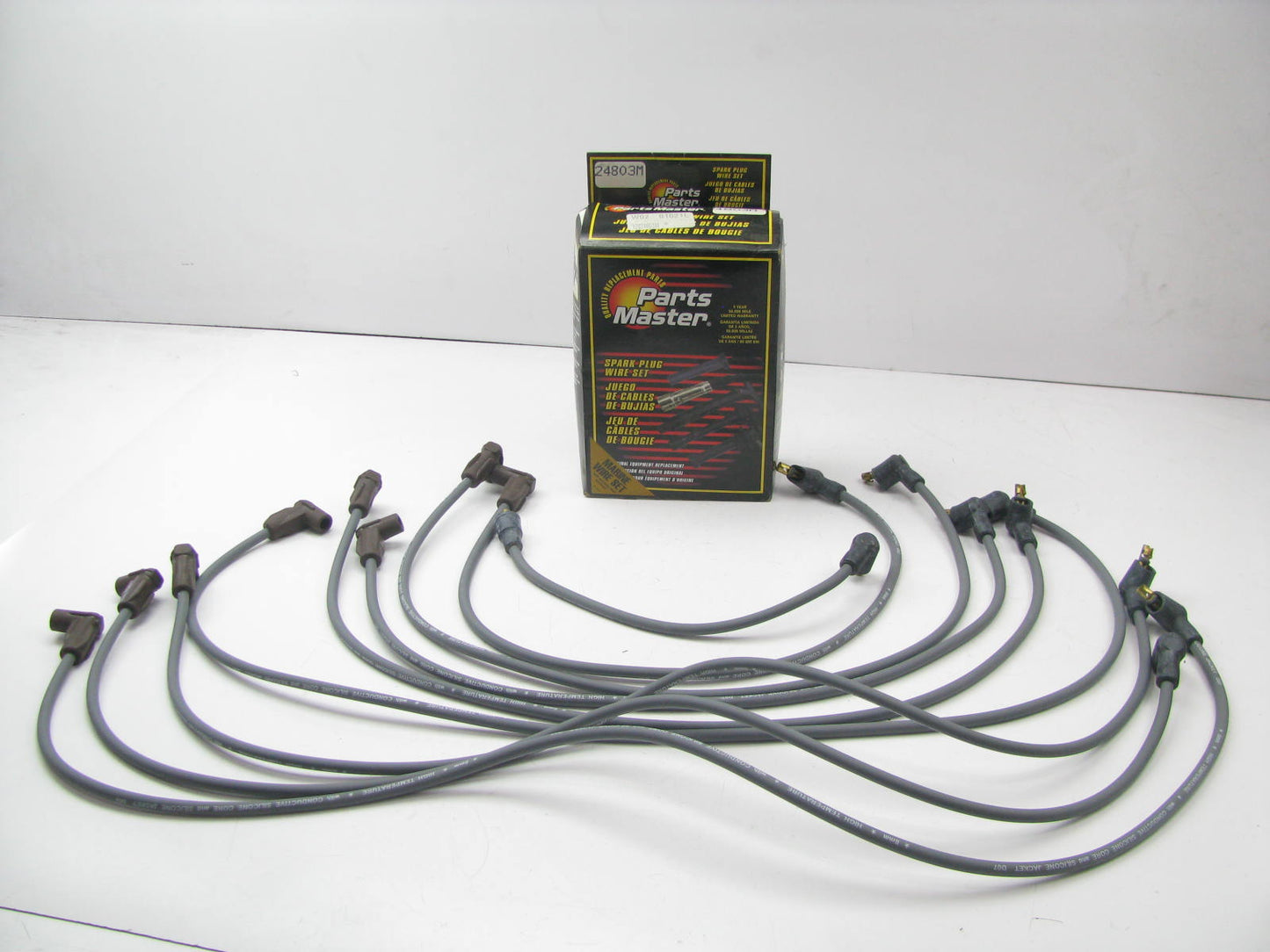 Parts Master 24803M Universal Ignition Spark Plug Wire Set 8mm - 8 Cylinder