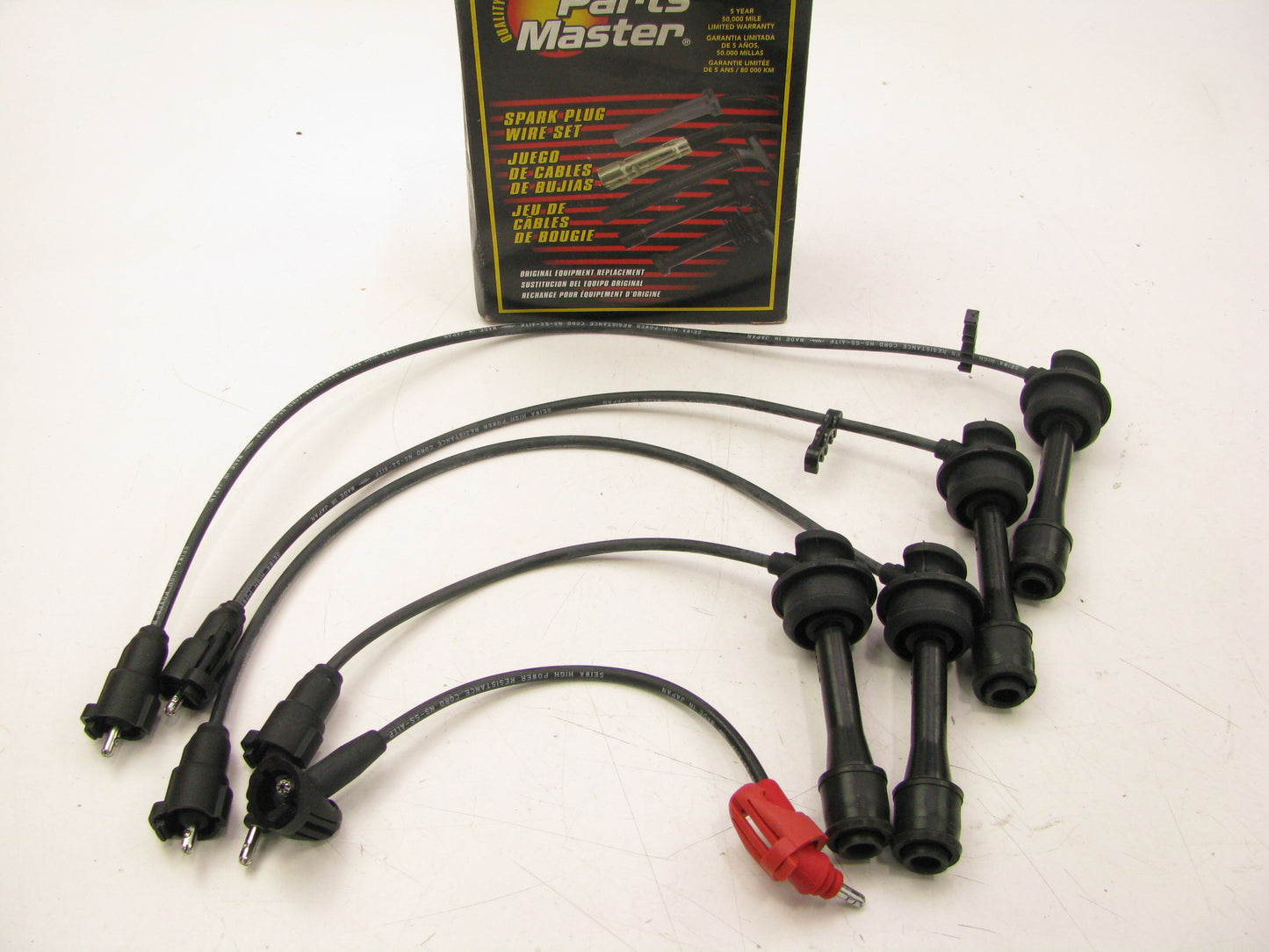 Parts Master 25404 Ignition Spark Plug Wire Set 1992-1993 Toyota Celica TURBO