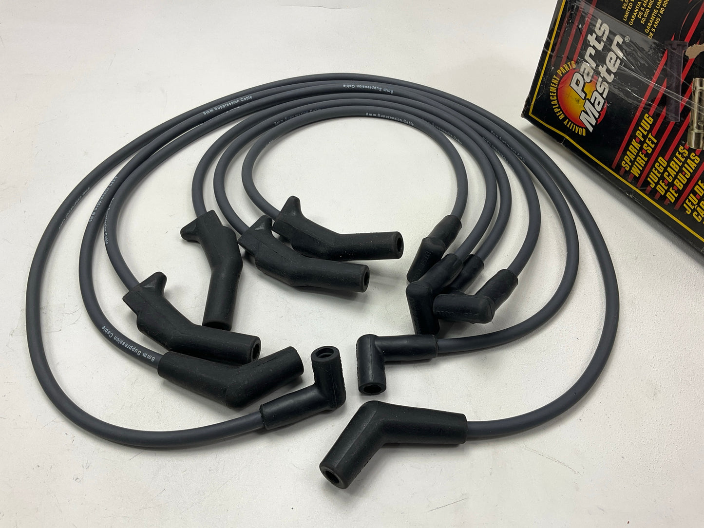 Parts Master 26661 Ignition Spark Plug Wire Set 1988-95 Ford Mercury 3.8L-V6