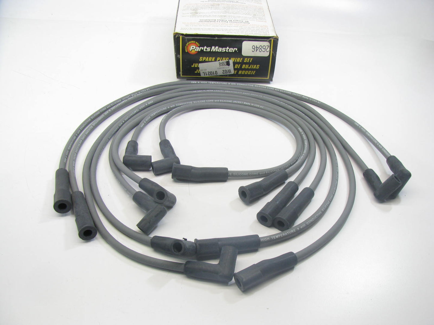 Parts Master 26846 Ignition Spark Plug Wire Set for 1973-1980 GM 350-V8