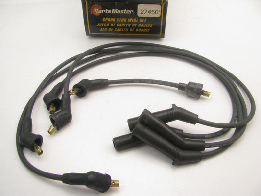 Parts Master 27450 Ignition Spark Plug Wire Set 80-94 Mitsubishi 1.4L 1.5L 2.4L