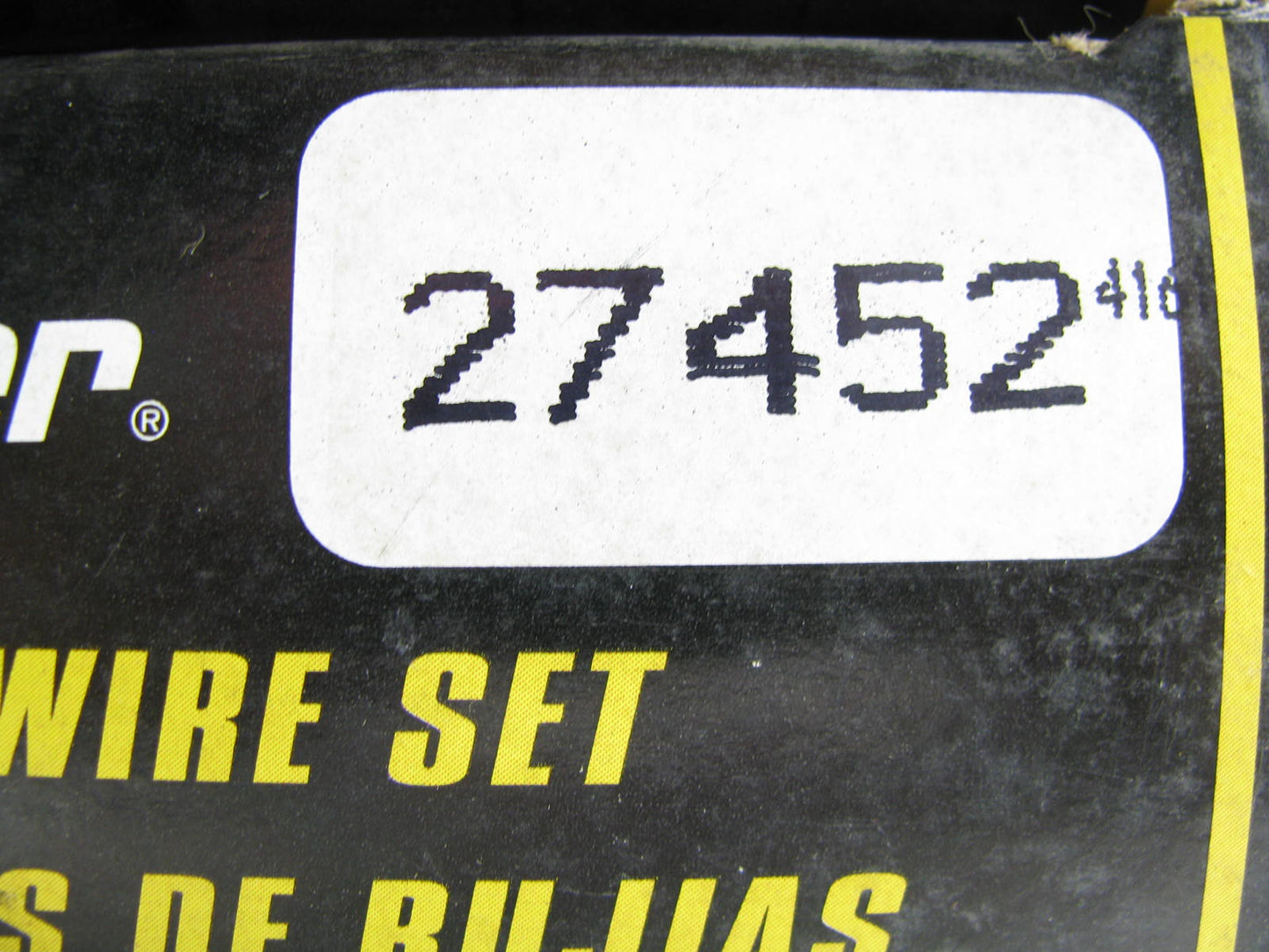 Parts Master 27452 Ignition Spark Plug Wire Set for 1988-1992 Ford Mazda 2.2L