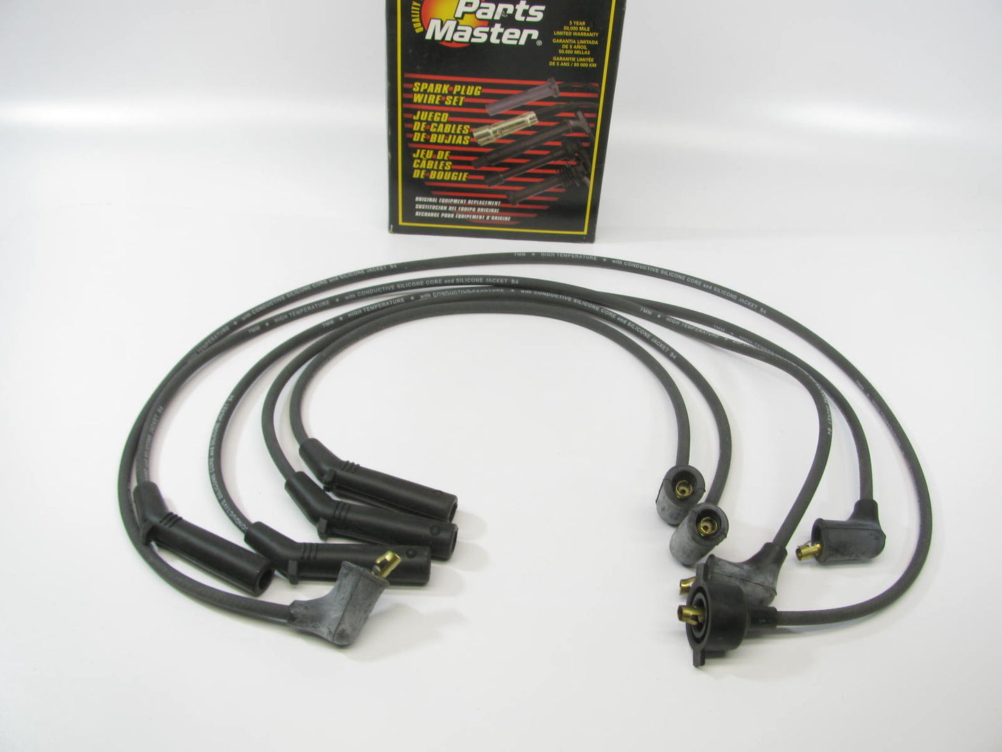 Parts Master 27470 Ignition Spark Plug Wire Set for 1986-87 Honda Civic 1.5L-L4