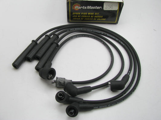Parts Master 27545 Ignition Spark Plug Wire Set For 1990-97 Mazda 1.6L 1.8L