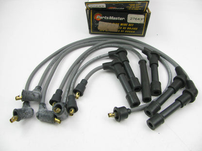 Parts Master 27643 Ignition Spark Plug Wire Set For 1986-1989 Nissan 3.0L-V6