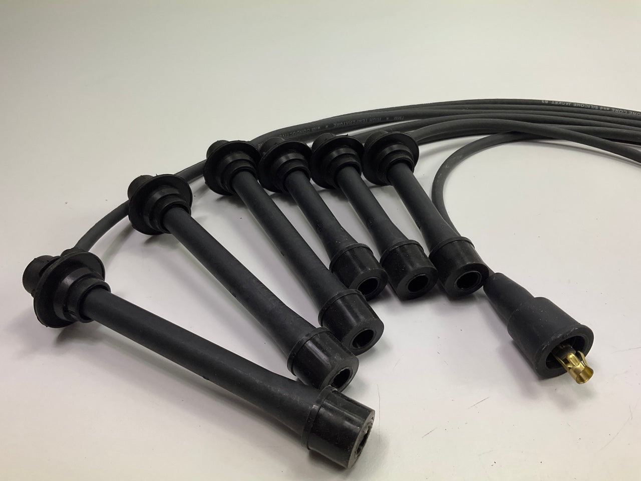Parts Master 27654 Ignition Spark Plug Wire Set For 1990-1991 Mazda 929 3.0L-V6