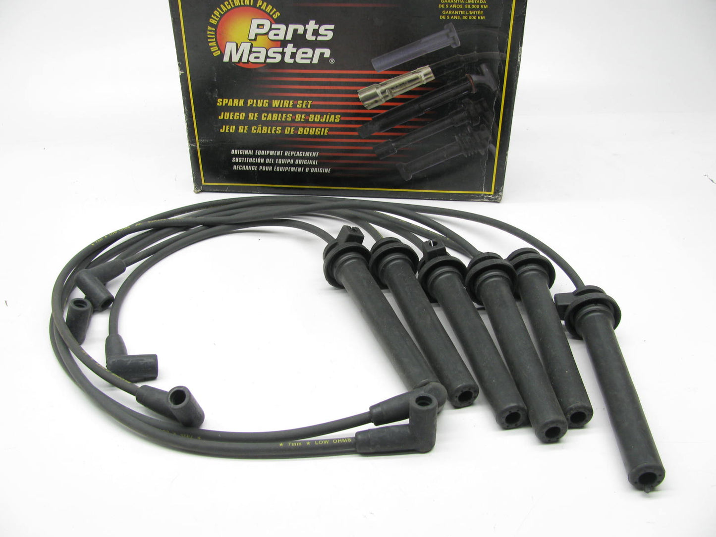 Parts Master 27678 Ignition Spark Plug Wire Set For 1996-1997 GM 3.4L-V6