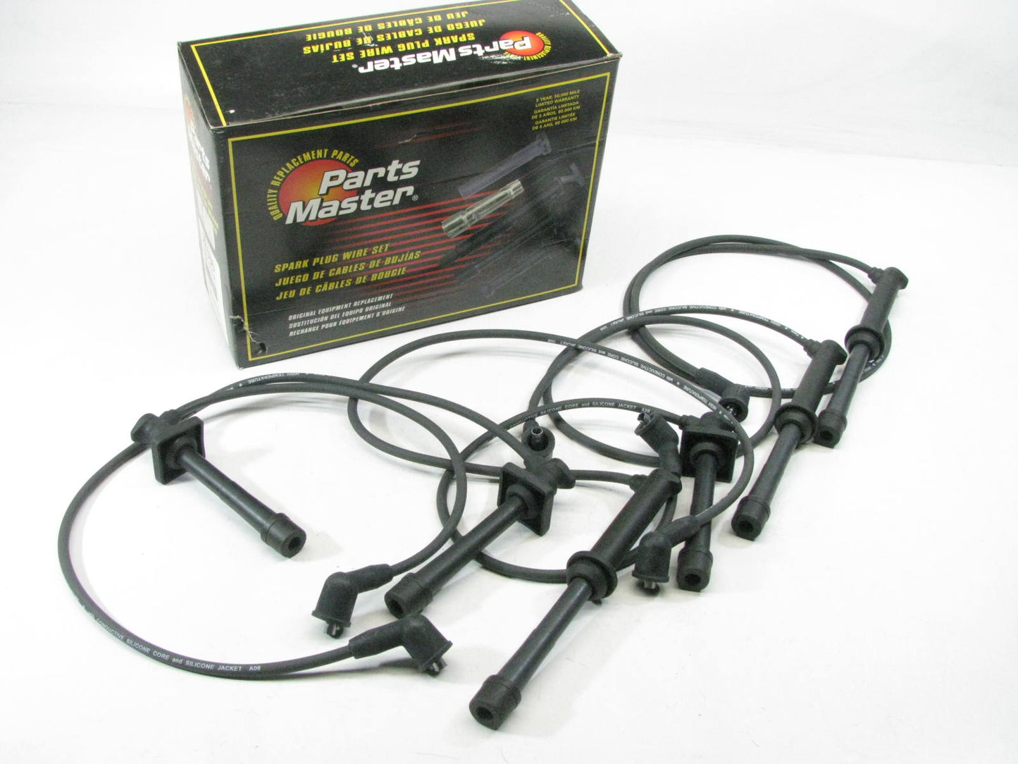 Parts Master 27686 Ignition Spark Plug Wire Set 1994-1995 Mazda MX-3 1.8L-V6