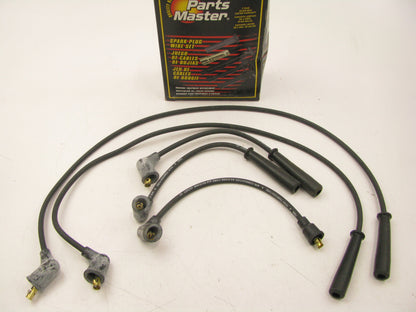 Parts Master 29487 Ignition Spark Plug Wire Set For 1985-1991 Subaru 1.8L-H4