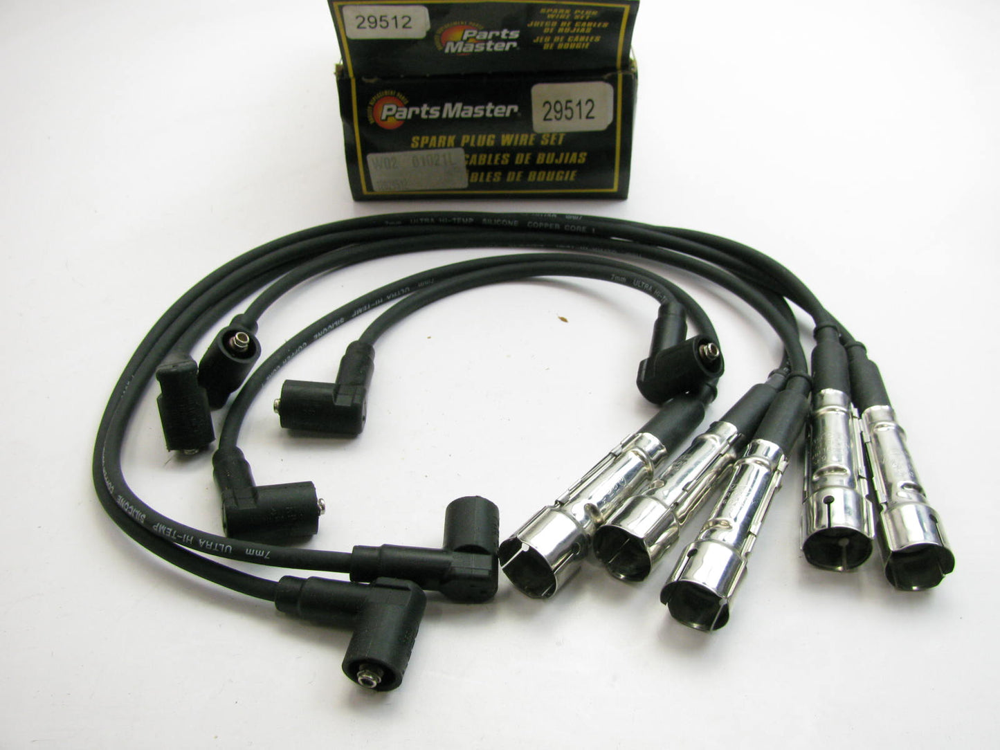 Parts Master 29512 Ignition Spark Plug Wire Set for 1978-1991 VW Audi 2.2L 2.3L