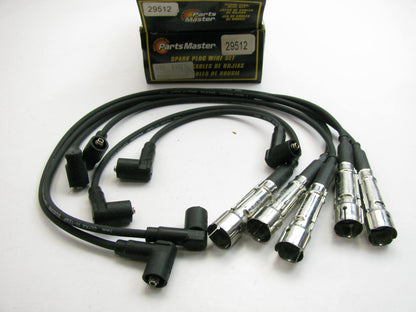 Parts Master 29512 Ignition Spark Plug Wire Set for 1978-1991 VW Audi 2.2L 2.3L