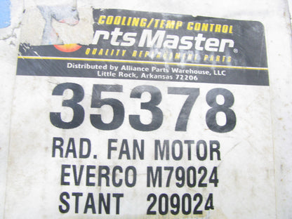 Parts Master 35378 Engine Cooling Fan Motor