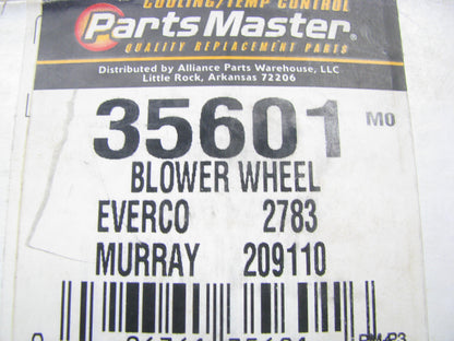 Parts Master 35601 HVAC Blower Motor Wheel