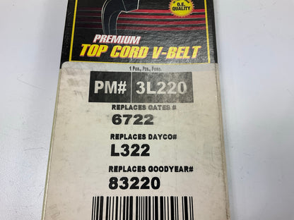 Parts Master 3L220 Lawn & Garden Power Equipment Accessory Drive Belt, 3/8 X 22''